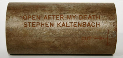 OPEN AFTER MY DEATH STEPHEN KALTENBACH